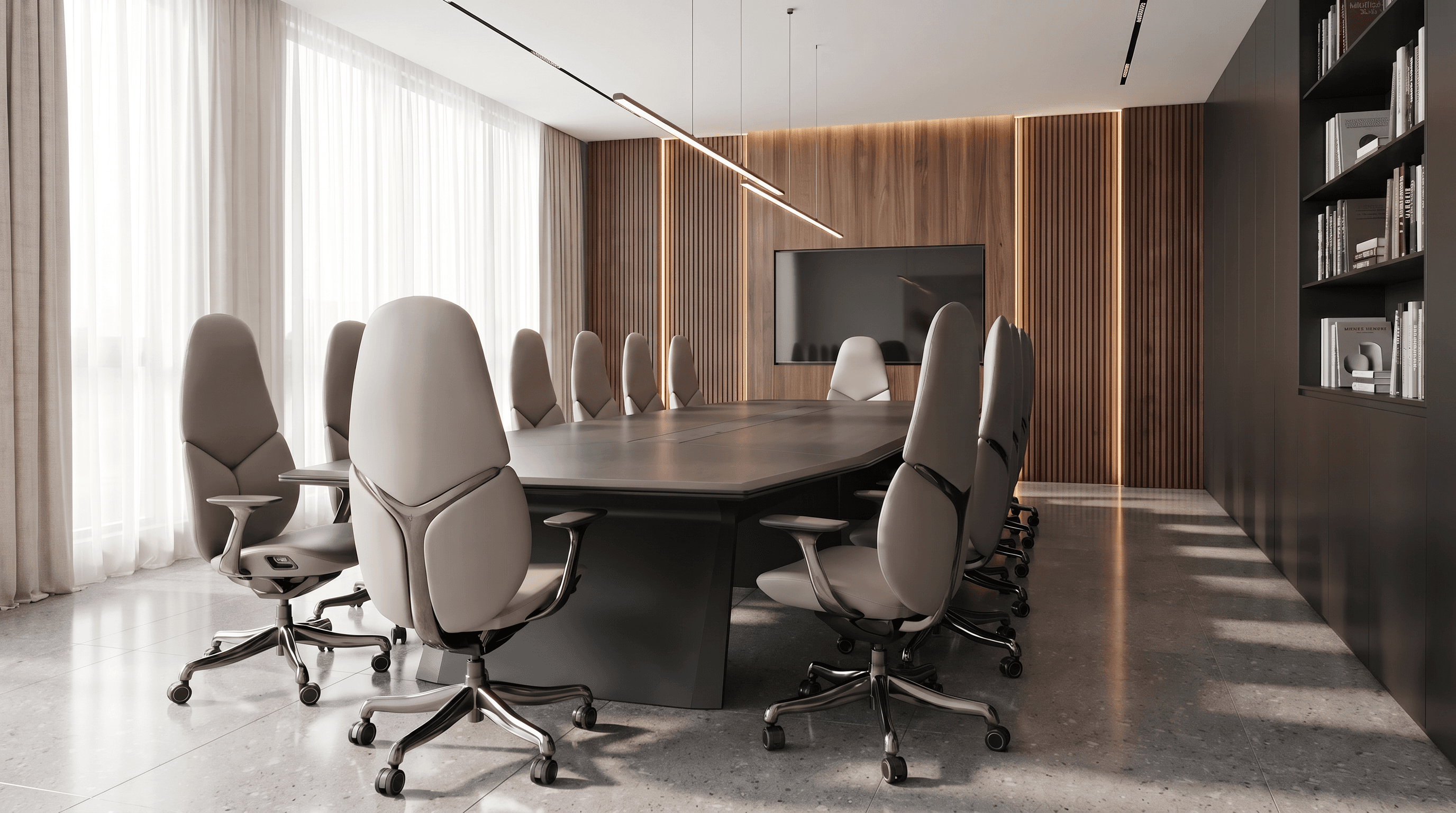 Workspace in the Guangzhou office project