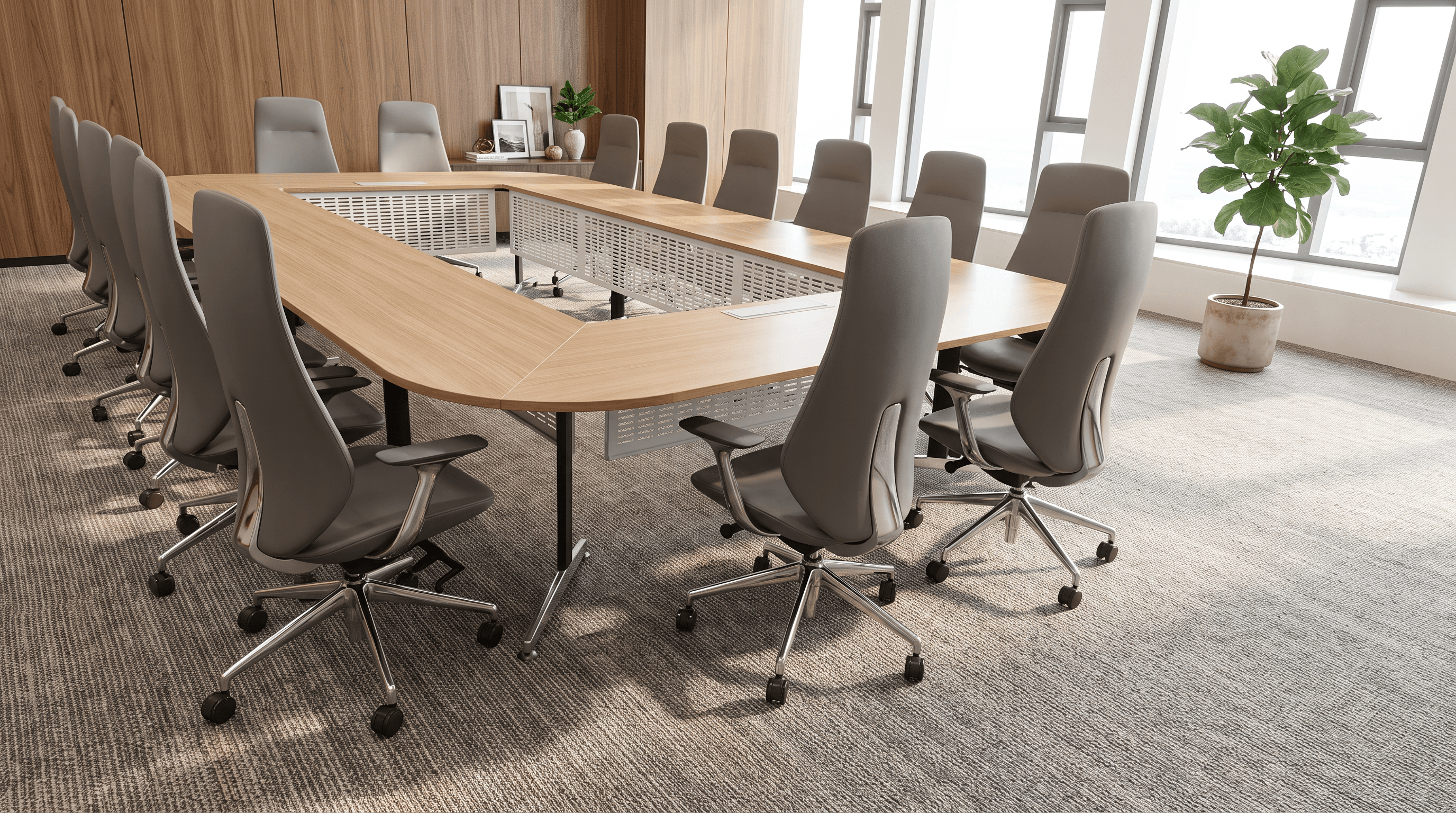 Open workspace in the Shanghai office project
