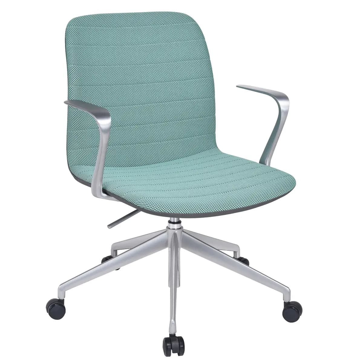Hanson office chair with a five-star aluminum base