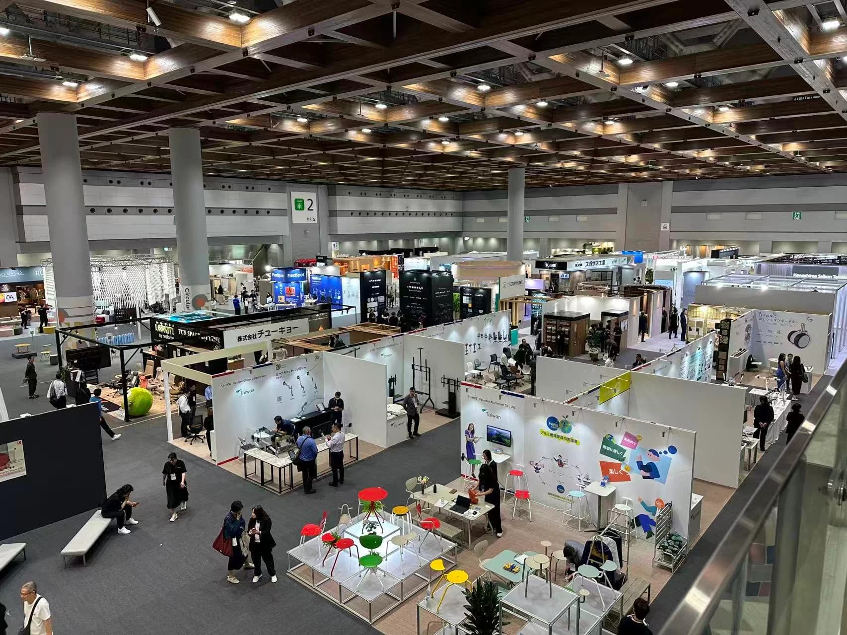 Hanson Furniture exhibition area at ORGATEC TOKYO 2026